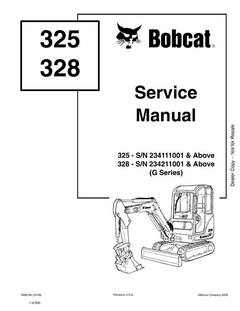 2006 bobcat 325 mini excavator|bobcat 325 hydraulic schematics diagram.